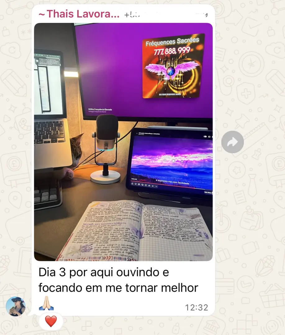 Depoimento de quem aplicou o protocolo 4